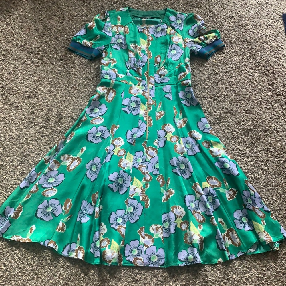 Tara Jarmon Floral Midi Dress